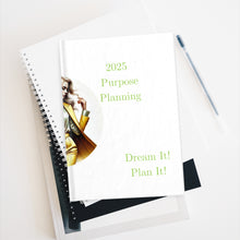 Load image into Gallery viewer, Yellow Green Purpose &amp; Power Planning, Wildly Capable Minimalist Blank Lined Journal, Inspirational Letters Birthday For Her Mentor Friend
