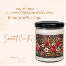 Load image into Gallery viewer, Hearts In Bloom Love Expressed Romantic | Gift for Him | Funny Gifts | Gift for Her | Anniversary | Couples Candle | Gift for Engaged
