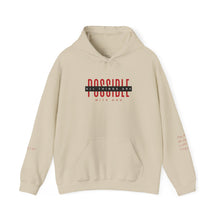 Load image into Gallery viewer, All Things Are Possible Hooded Cozy Comfy Sweatshirt
