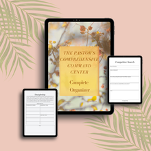 Load image into Gallery viewer, The Pastor&#39;s Comprehensive Command Center Organizer
