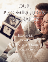 Load image into Gallery viewer, Blooming Love Personalized Pregnancy Journal
