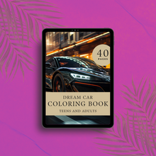 Load image into Gallery viewer, Ultimate Dream Car Coloring Book
