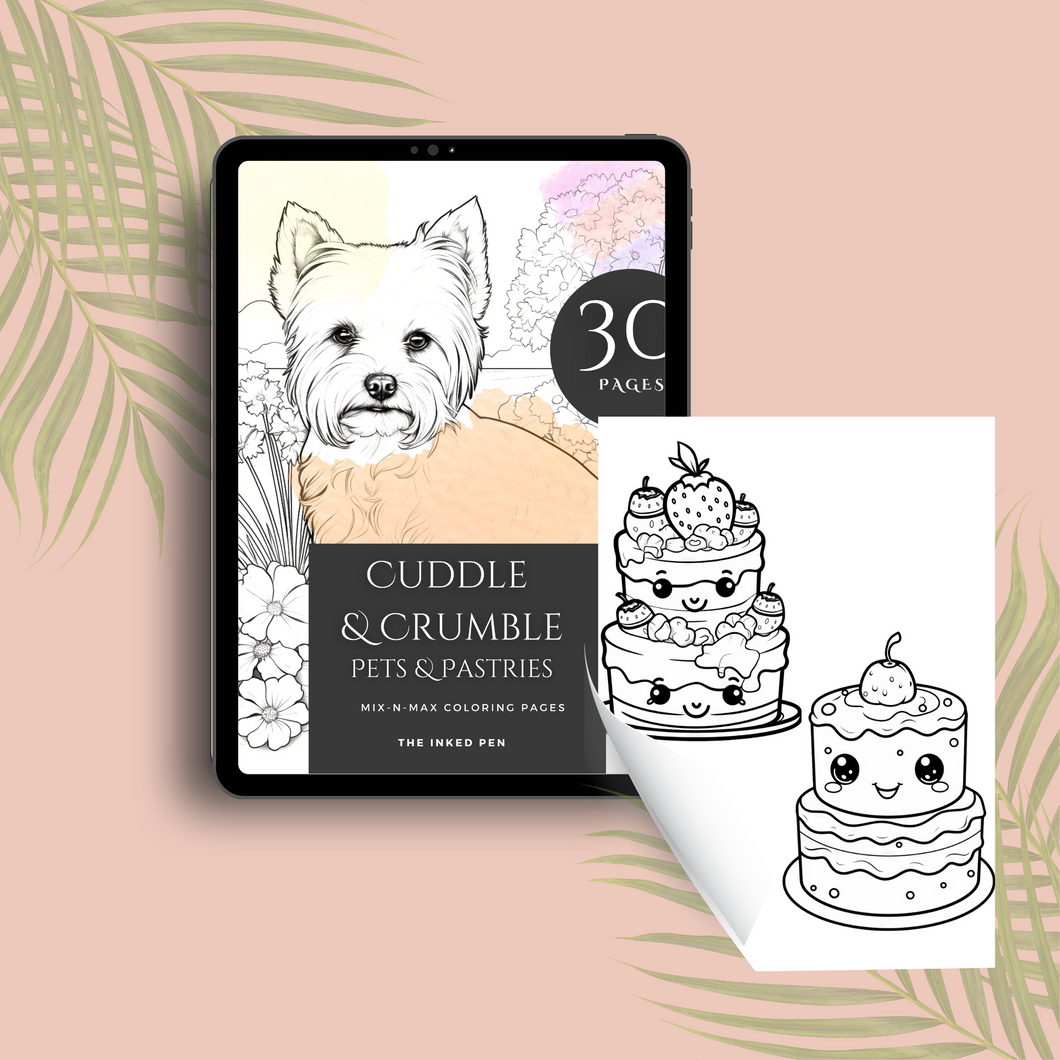 Cuddle & Crumble Coloring Journey