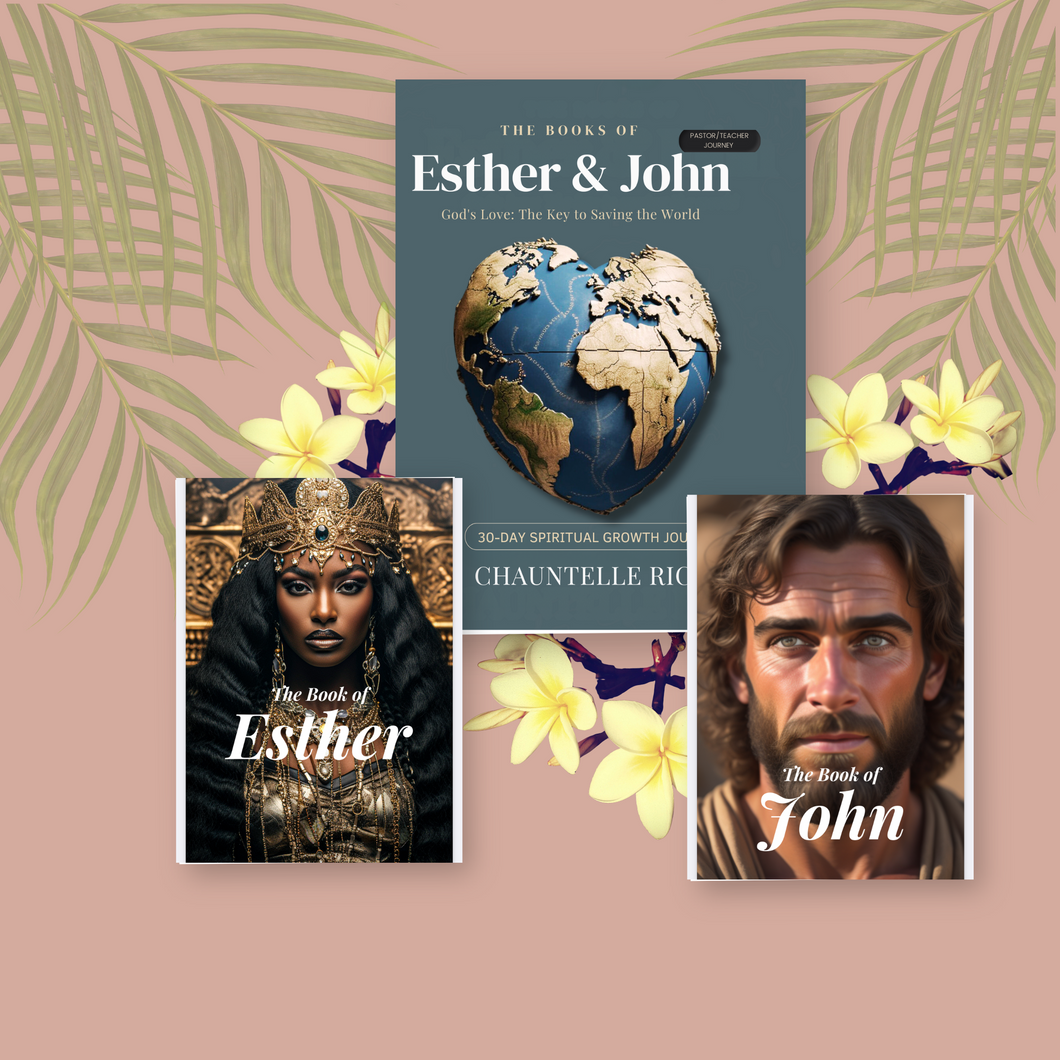 Esther & John 30-Day Spiritual Growth Journey - Pastor/Teacher Edition ( Fillable)