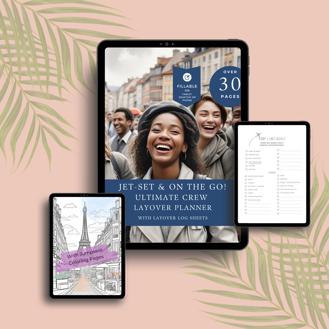 Jet-Set and On The Go! Crew Travel Planner